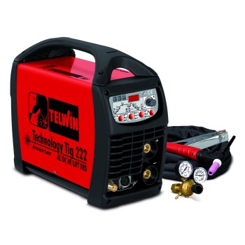 TELWIN - TIG AC/DC HF Technology 222 | TIG Welding Unit with Accessories