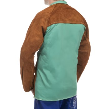 Men's welder jacket Lava Brown Weldas