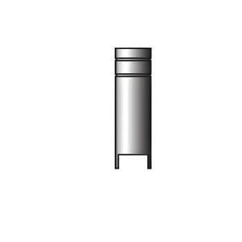 1 gas nozzle diameter 14 mm tacking nozzle for Helvi Fox 181 - 185 Flex- Line welder