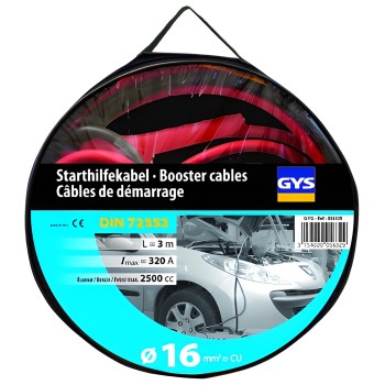 JUMP START CABLES 320A - 16MM2 - 3M