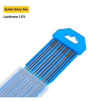 Lanthanum Tungsten Electrodes 1.5% (Gold) - Ø1.6x150 mm (x10)