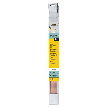 Copper phosphorus 6% rods Ø2.0 (L.500mm) - 1kg