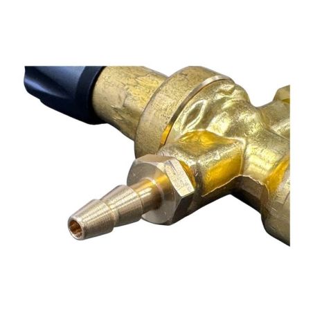 Flow meter for disposable neutral gas cylinder (Argon and Argon +CO²)
