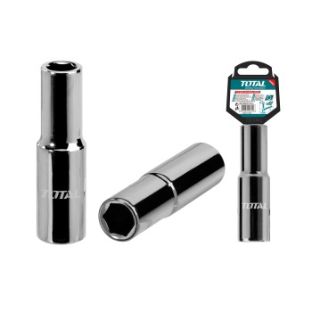 Long hexagonal socket 1/2'' THTST12L | 1/2 drive 19 mm | CR-V (50BV30)