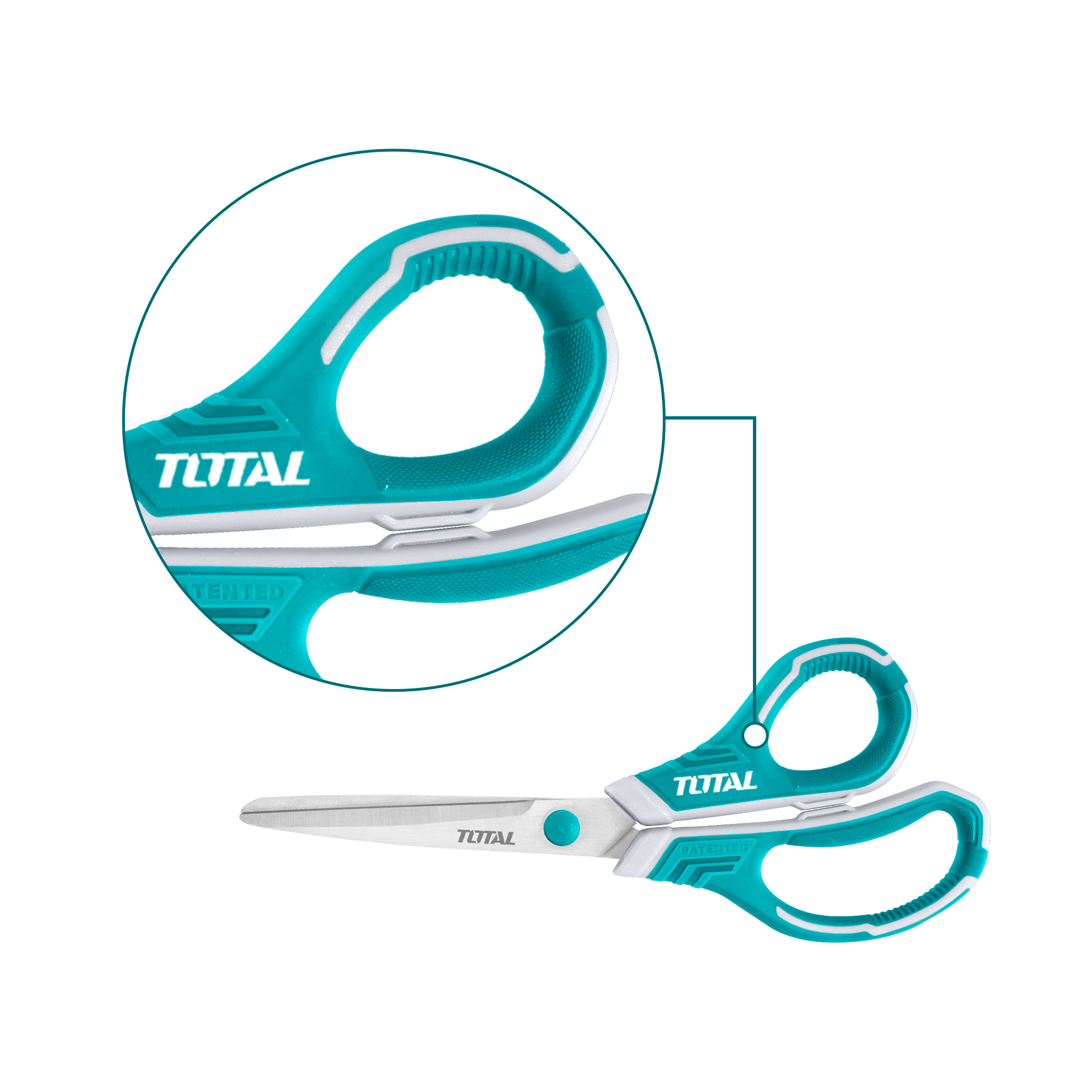 Scissors THSCRS812001 | 215 mm | Stainless steel