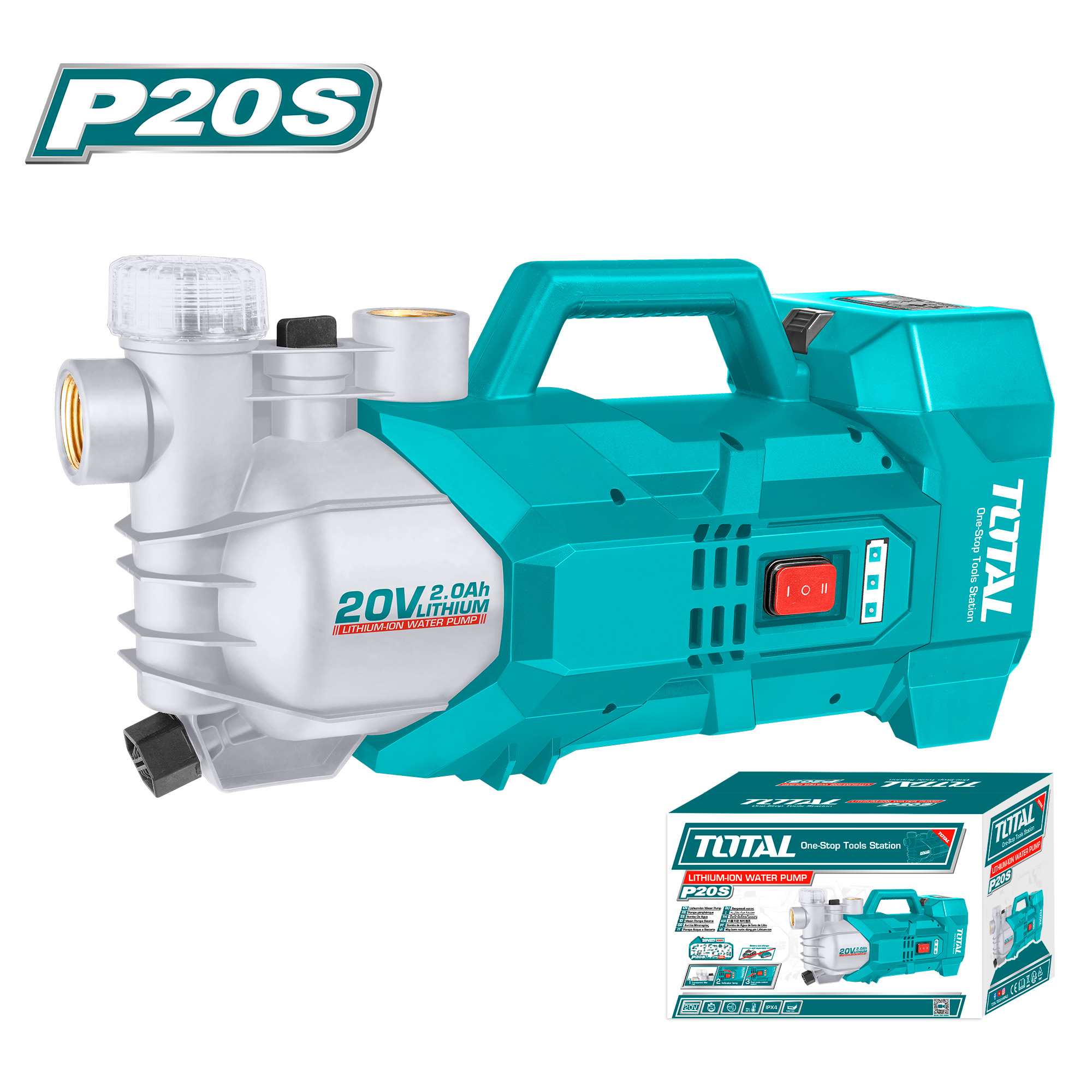 Cordless Water Pump TGWPLI201801 | 20 V