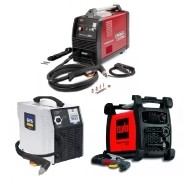 Plasma cutter with integrated compressor 230 V single-phase